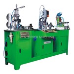 HY-881J Auto Metal Zipper Three Function Combination Machine(Tape Sealing, Hole Punching, Pin&Box Fixing)