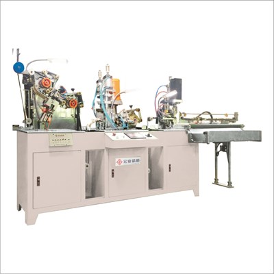 HY-880N Auto Nylon Zipper Three Function Combination Machine(Slider Mounting, U Type Top Stop, Cutting)